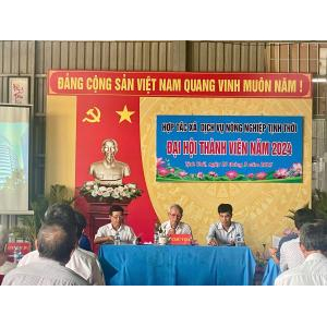 Đại Hội Thành Viên Hợp Tác Xã Dịch Vụ Nông Nghiệp Tịnh Thới 2024 – Phương Hướng Hoạt Động 2025